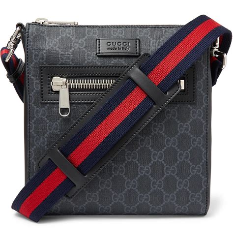 black gucci messenger bag men|gg black small messenger bag.